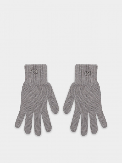 Перчатки и варежки Calvin Klein Re-Lock Knit Gloves модель K60K611164-P4A Фото