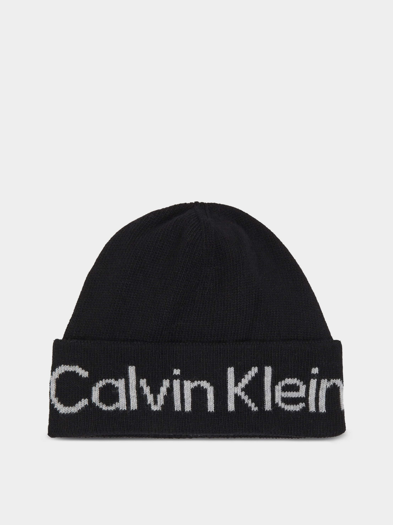 Шапки та кепки Calvin Klein Logo Reverso Tonal Beanie модель K60K611151-BAX Шапки та кепки Calvin Klein Logo Reverso Tonal Beanie модель K60K611151-BAX Фото