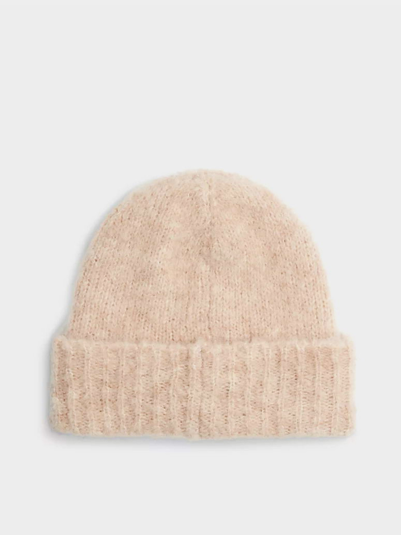 Шапки та кепки Calvin Klein Satin Label Wool-Blend Beanie модель K60K611161-PBP Фото