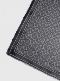 Шарфи та хустки Calvin Klein Monogram Jacquard Scraf модель K60K608779-BAX Фото