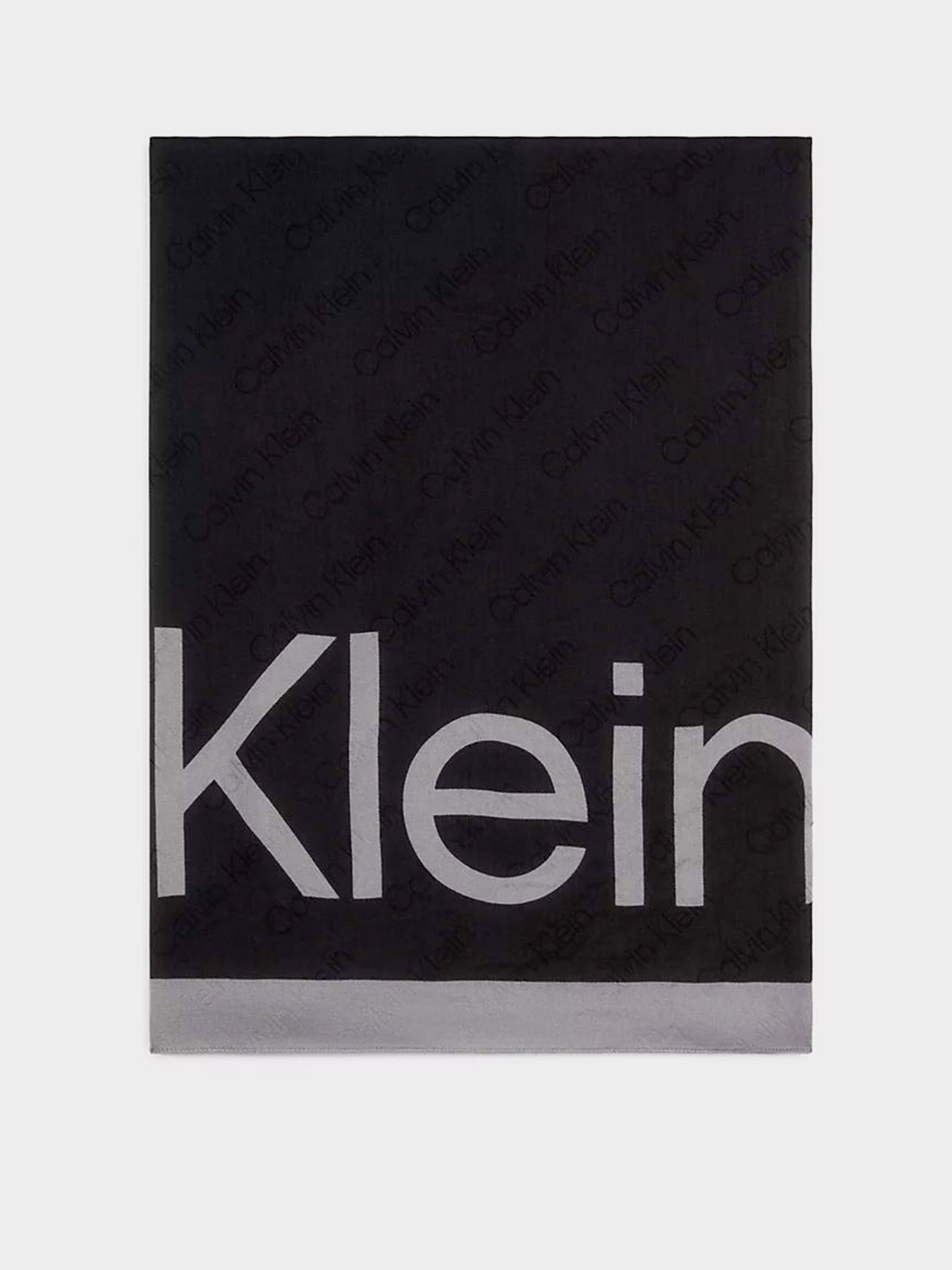 Шарфы и платки Calvin Klein Aop Logo Jaquard Scarf модель K60K611125-BAX Шарфы и платки Calvin Klein Aop Logo Jaquard Scarf модель K60K611125-BAX Фото