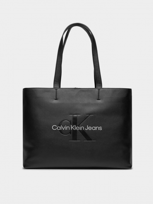 Сумки Calvin Klein Sculpted Slim Tote34 Mono модель K60K610825-0GL Фото