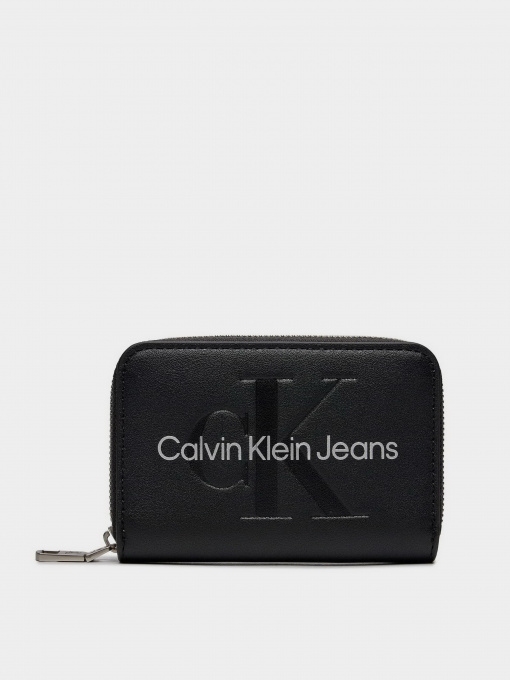Кошельки Calvin Klein Sculpted Med Zip Around Mono модель K60K607229-0GL Фото