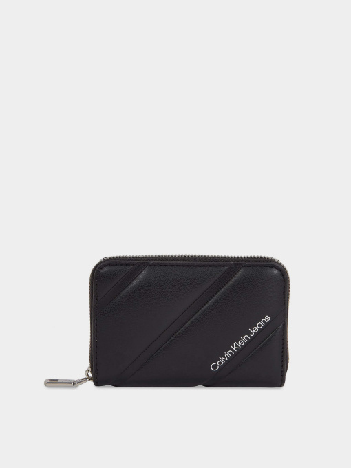 Гаманці Calvin Klein Quilted Med Zip Around модель K60K611972-BEH Фото