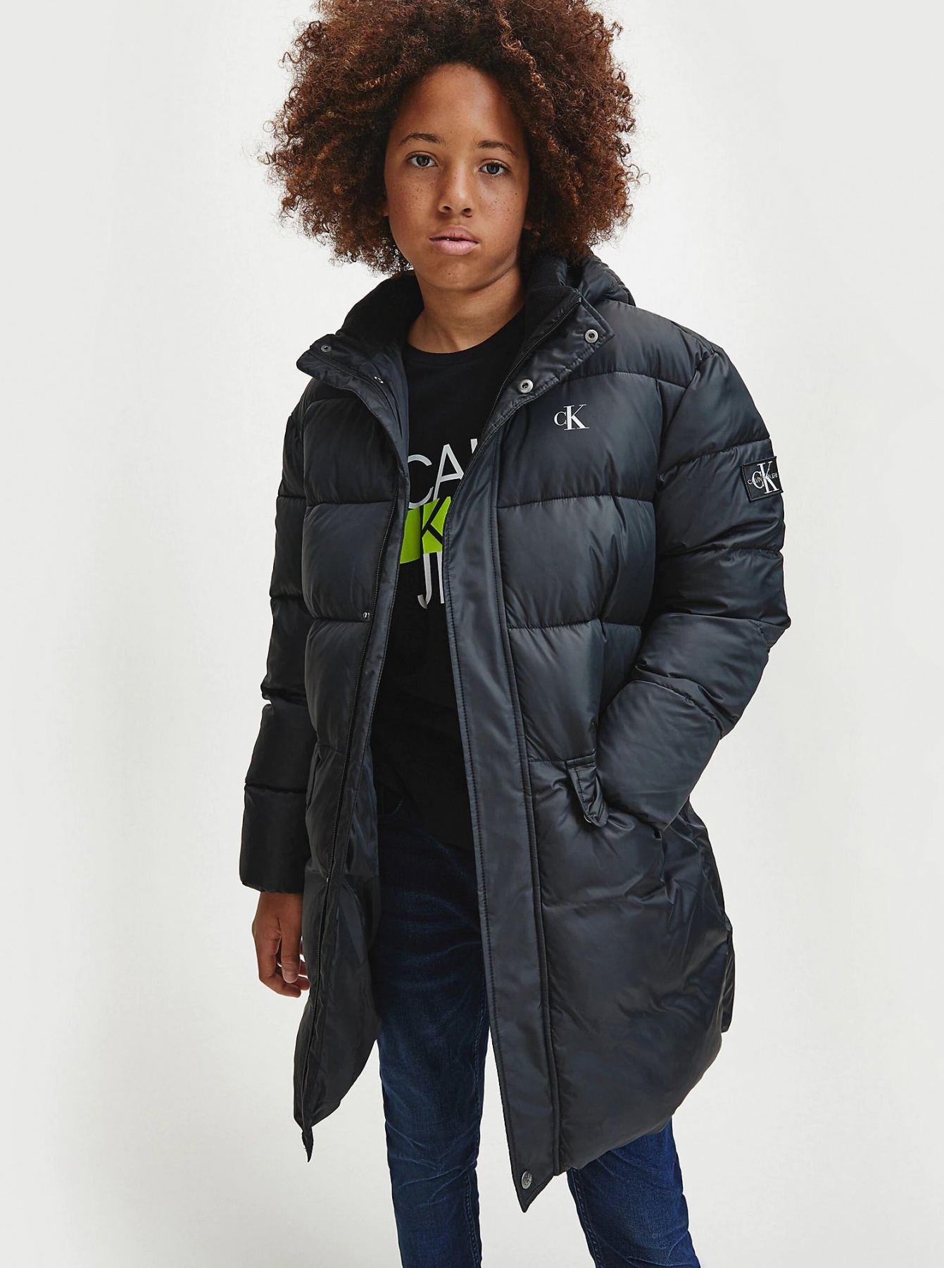 Куртки та дублянки Calvin Klein модель IB0IB00558-BEH Фото