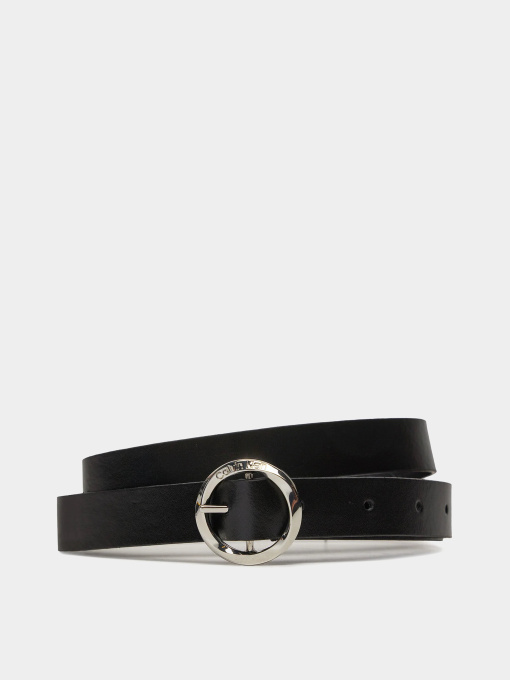 Ремені Calvin Klein Faceted Round Buckle Belt 2.0 модель K60K612211-BEH Фото