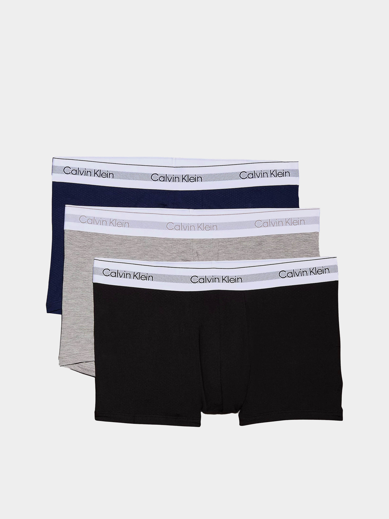 Нижнее белье Calvin Klein Underwear 3 Pack Trunks - Modern Air модель 000NB3953A-PS8 Фото
