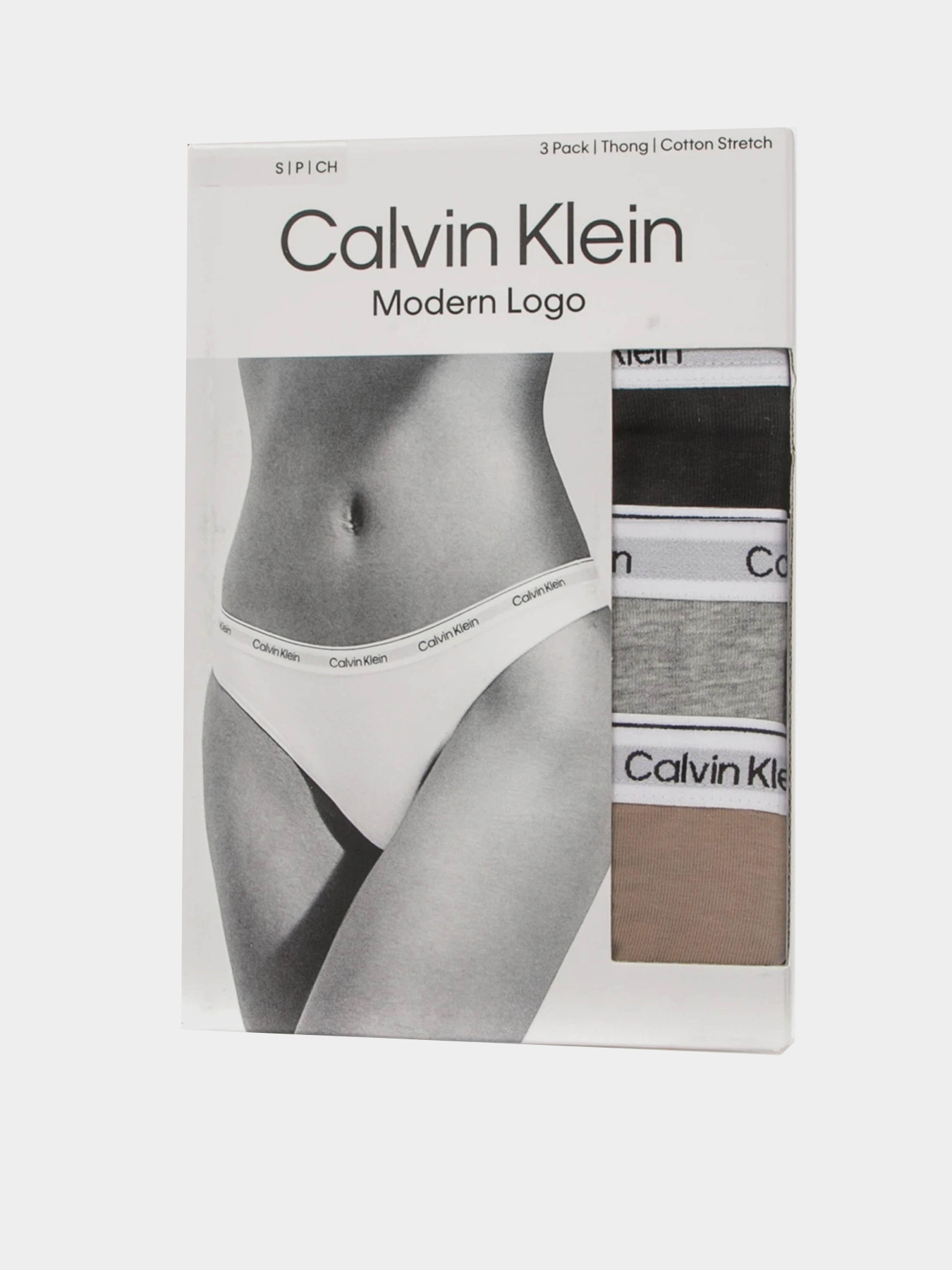 Нижнее белье Calvin Klein Underwear Thong 3Pk модель 000QD5209E-PZ7 Фото