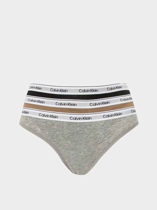 Нижня білизна Calvin Klein Underwear Thong 3Pk модель 000QD5209E-PZ7 Фото