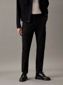 Брюки Calvin Klein Tapered Twill модель K10K113017-BEH Фото