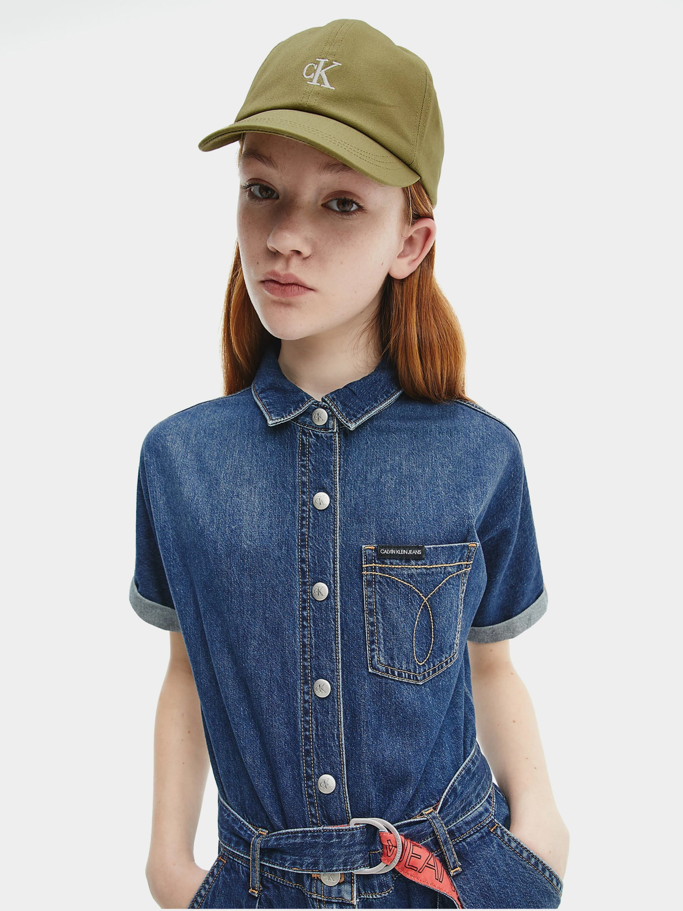 Шапки та кепки Calvin Klein Monogram Baseball Cap модель IU0IU00150-M0G Фото