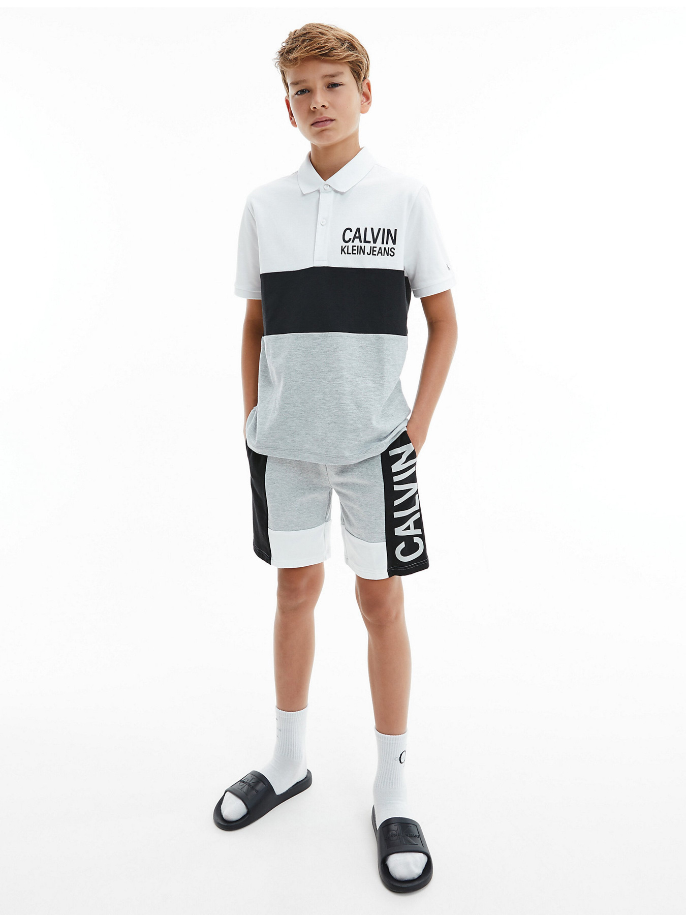 Шорты Calvin Klein модель IB0IB00787-PZ2 Шорты Calvin Klein модель IB0IB00787-PZ2 Фото