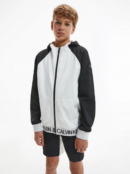 Худі та світшоти Calvin Klein Punto Fabric Mix модель IB0IB00805-P34 Фото