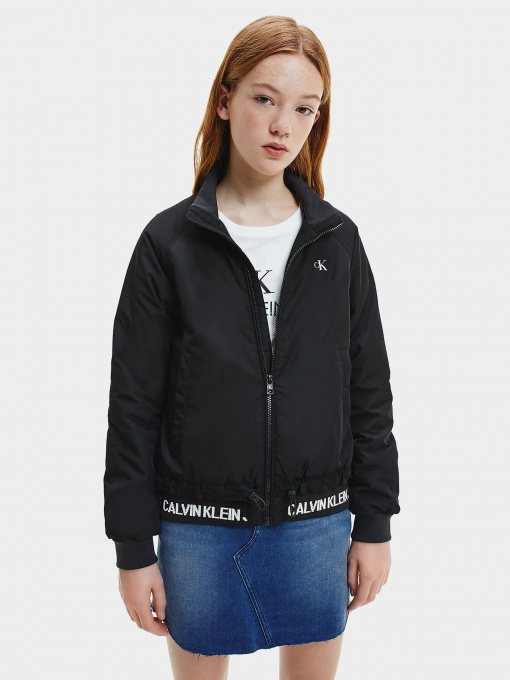 Куртки та дублянки Calvin Klein Logo Rib Light модель IG0IG00780-BEH Фото