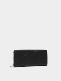 Гаманці Calvin Klein Zip Around модель K60K608249_BDS Фото