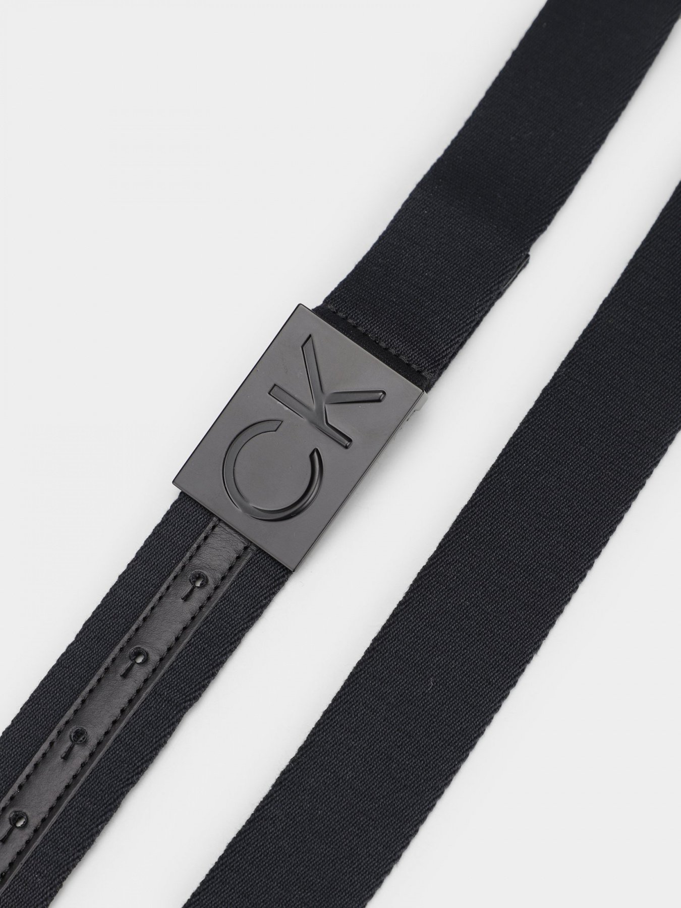 Ремені Calvin Klein Inkleined Plaque Webbing модель K50K508155_BAX Фото