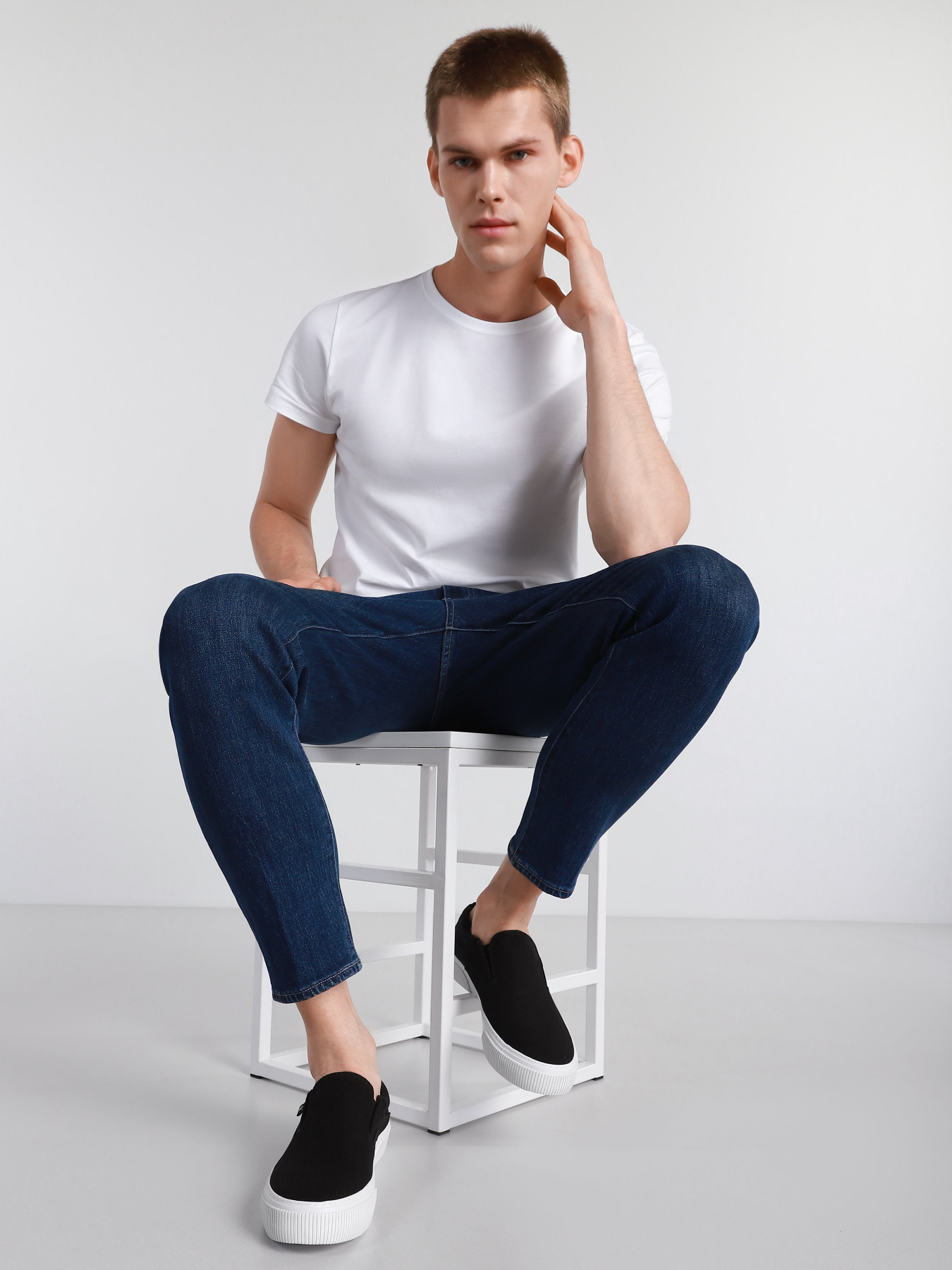 Сліпони та мокасини Calvin Klein модель YM0YM00024-BDS Фото