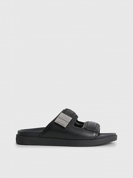 Шльопанці Calvin Klein Double Strap Sandal модель HM0HM00945-BEH Фото
