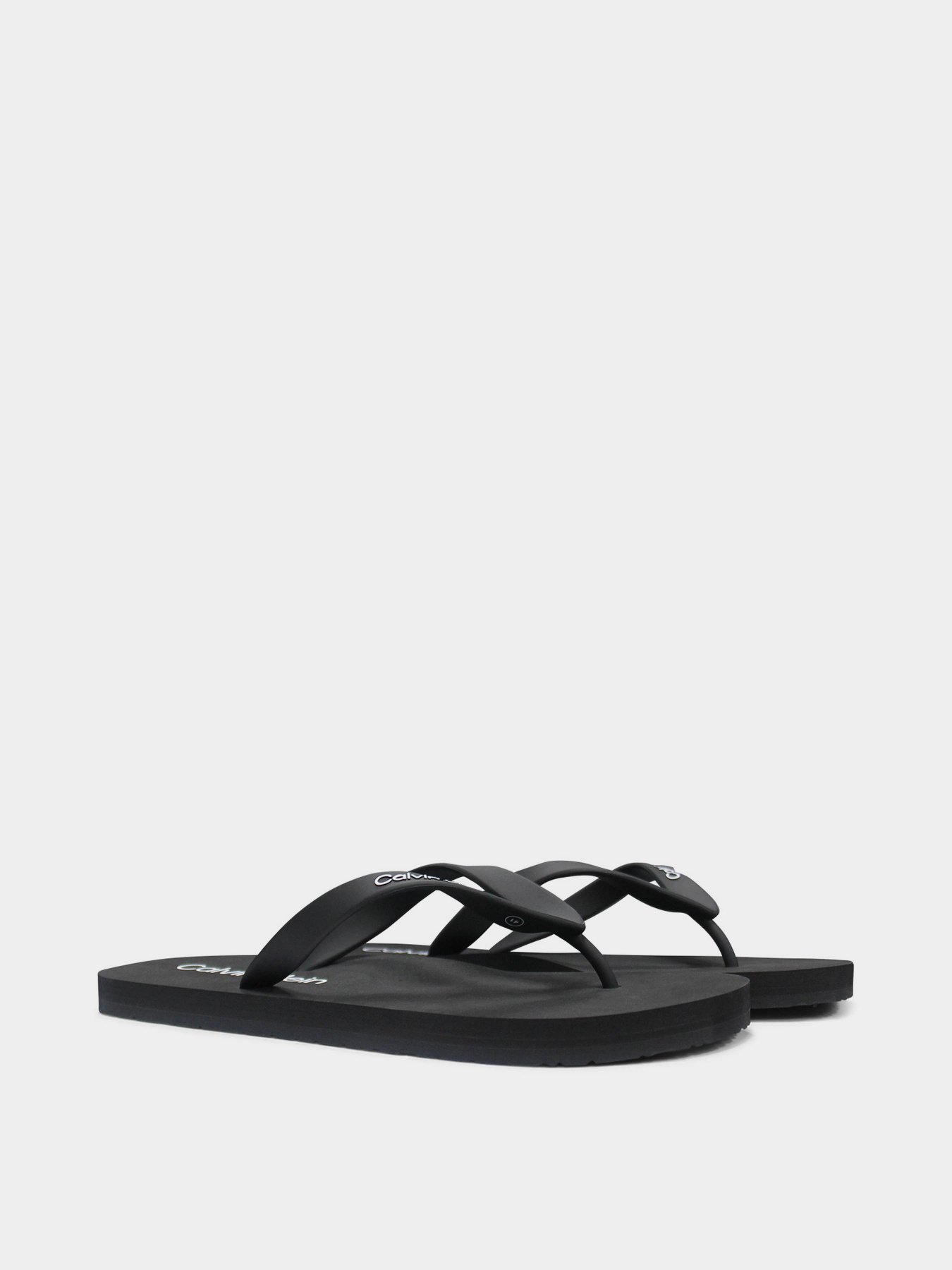 Шльопанці Calvin Klein Flip Flop Rubber модель HM0HM00956-BEH Фото