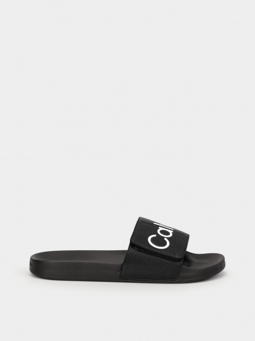 Шльопанці Calvin Klein Adj Pool Slide Pu модель HM0HM00957-BEH Фото