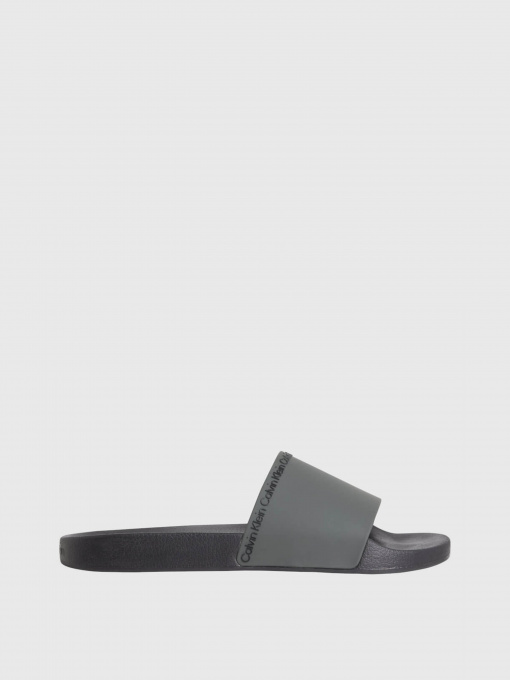 Шльопанці Calvin Klein Pool Slide Rubber модель HM0HM00981-MRZ Фото