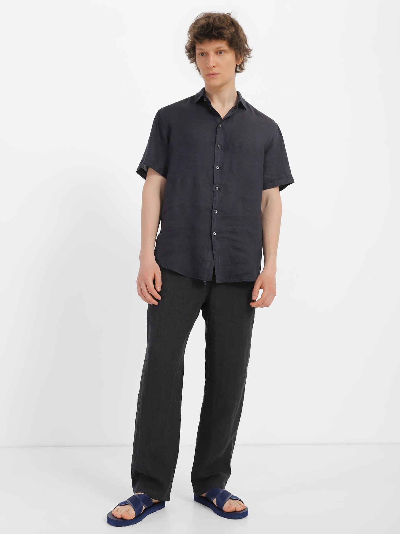 Шльопанці Calvin Klein Crisscros Badge модель YM0YM00641-C7I Фото
