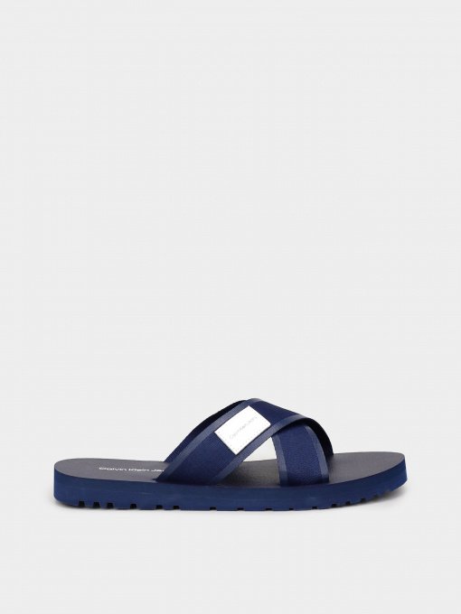 Шльопанці Calvin Klein Crisscros Badge модель YM0YM00641-C7I Фото