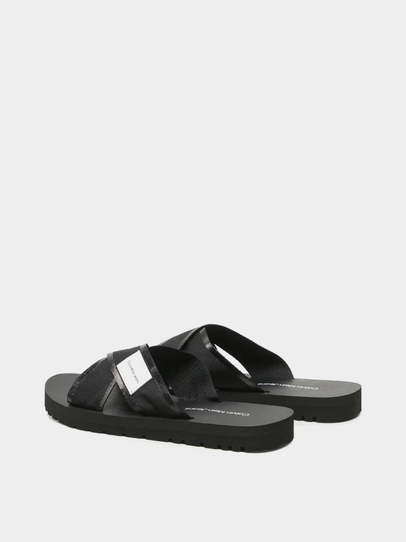 Шлёпанцы Calvin Klein Crisscros Badge модель YM0YM00641-BDS Фото