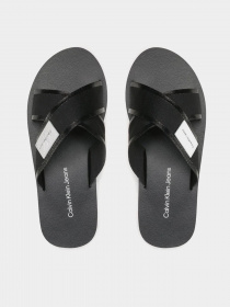 Шлёпанцы Calvin Klein Crisscros Badge модель YM0YM00641-BDS Фото