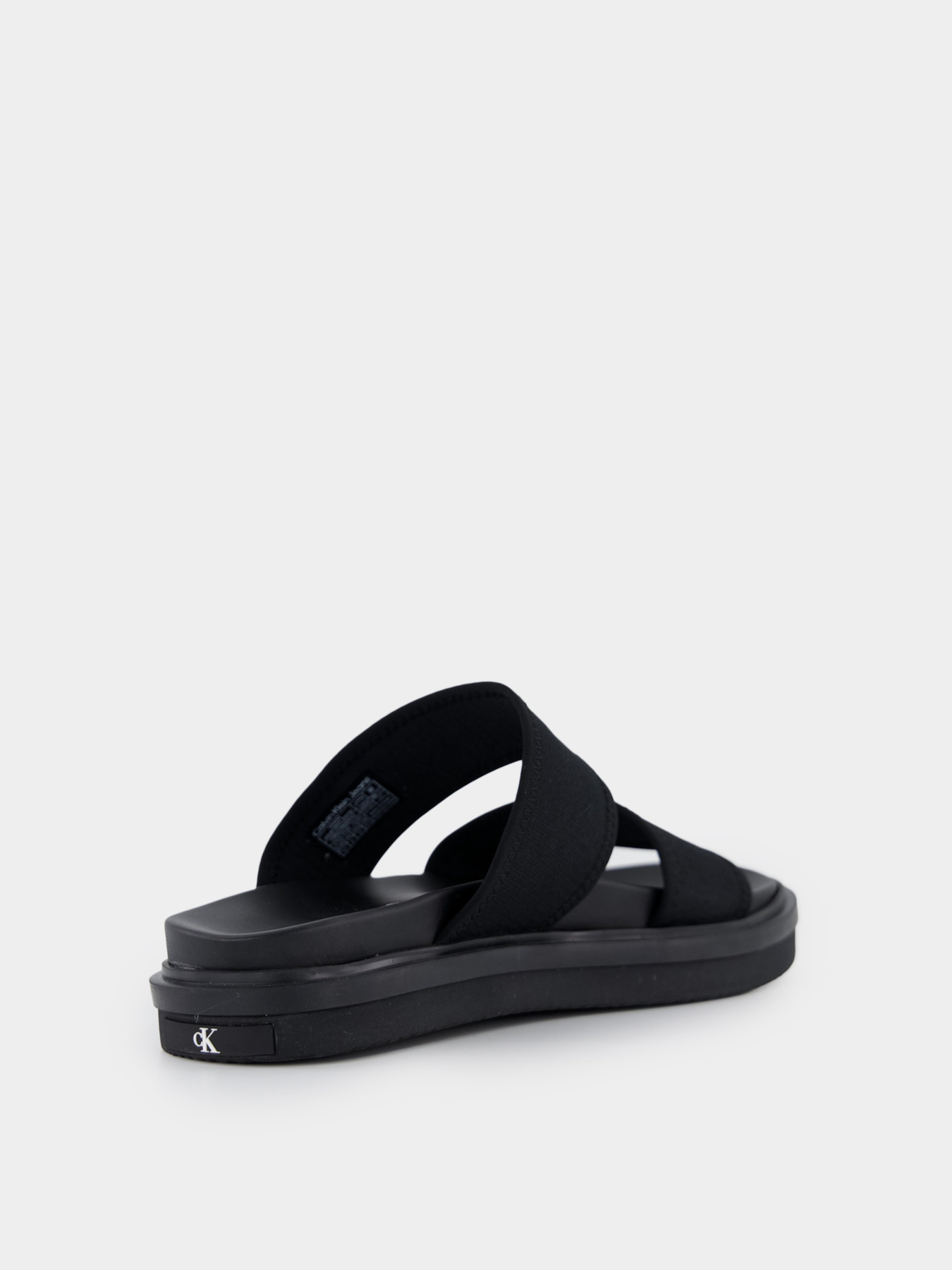 Шлёпанцы Calvin Klein Sandal Doublebar Badge модель YM0YM00642-BDS Фото