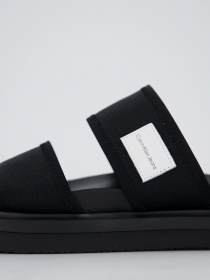 Шлёпанцы Calvin Klein Sandal Doublebar Badge модель YM0YM00642-BDS Фото