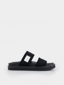 Шльопанці Calvin Klein Sandal Doublebar Badge модель YM0YM00642-BDS Фото