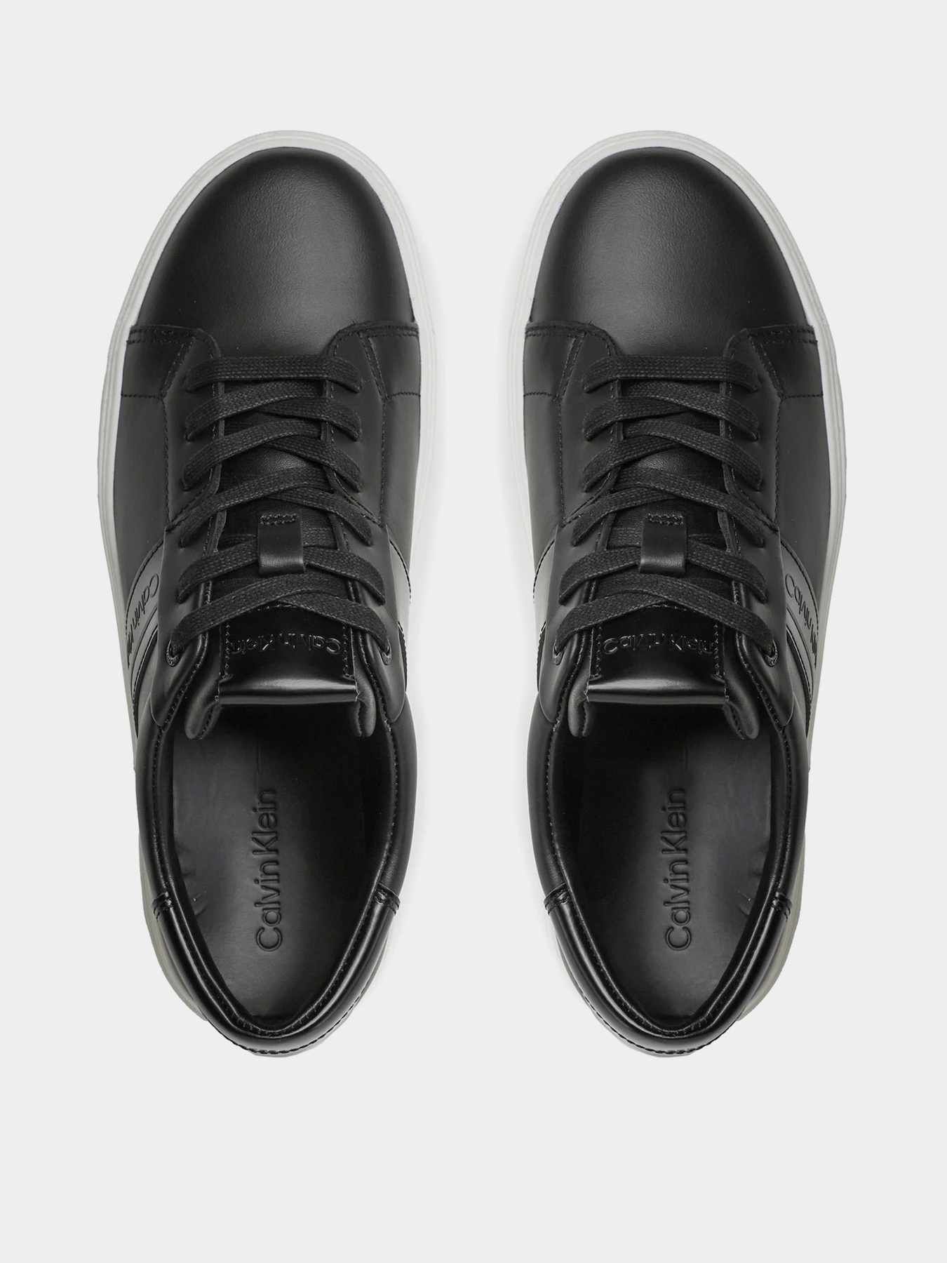 Кеды Calvin Klein Low Top Lace Up Lth модель HM0HM01055-BEH Фото
