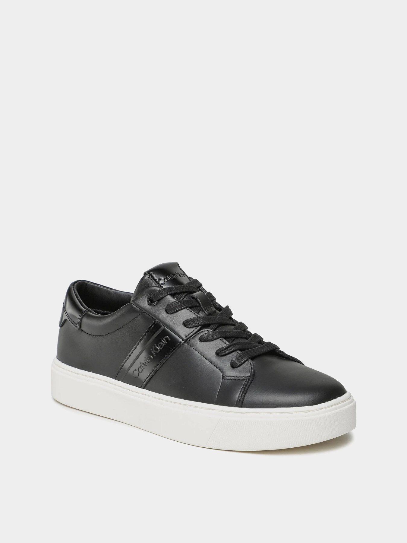 Кеды Calvin Klein Low Top Lace Up Lth модель HM0HM01055-BEH Фото