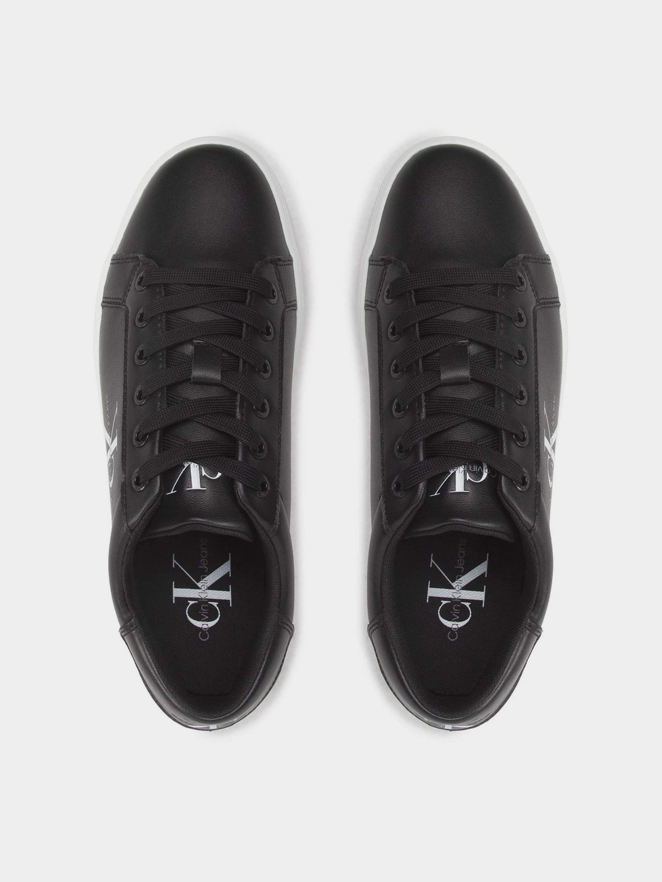 Кеды Calvin Klein Classic Cupsole Laceup Low Lth модель YM0YM00491-BDS Фото