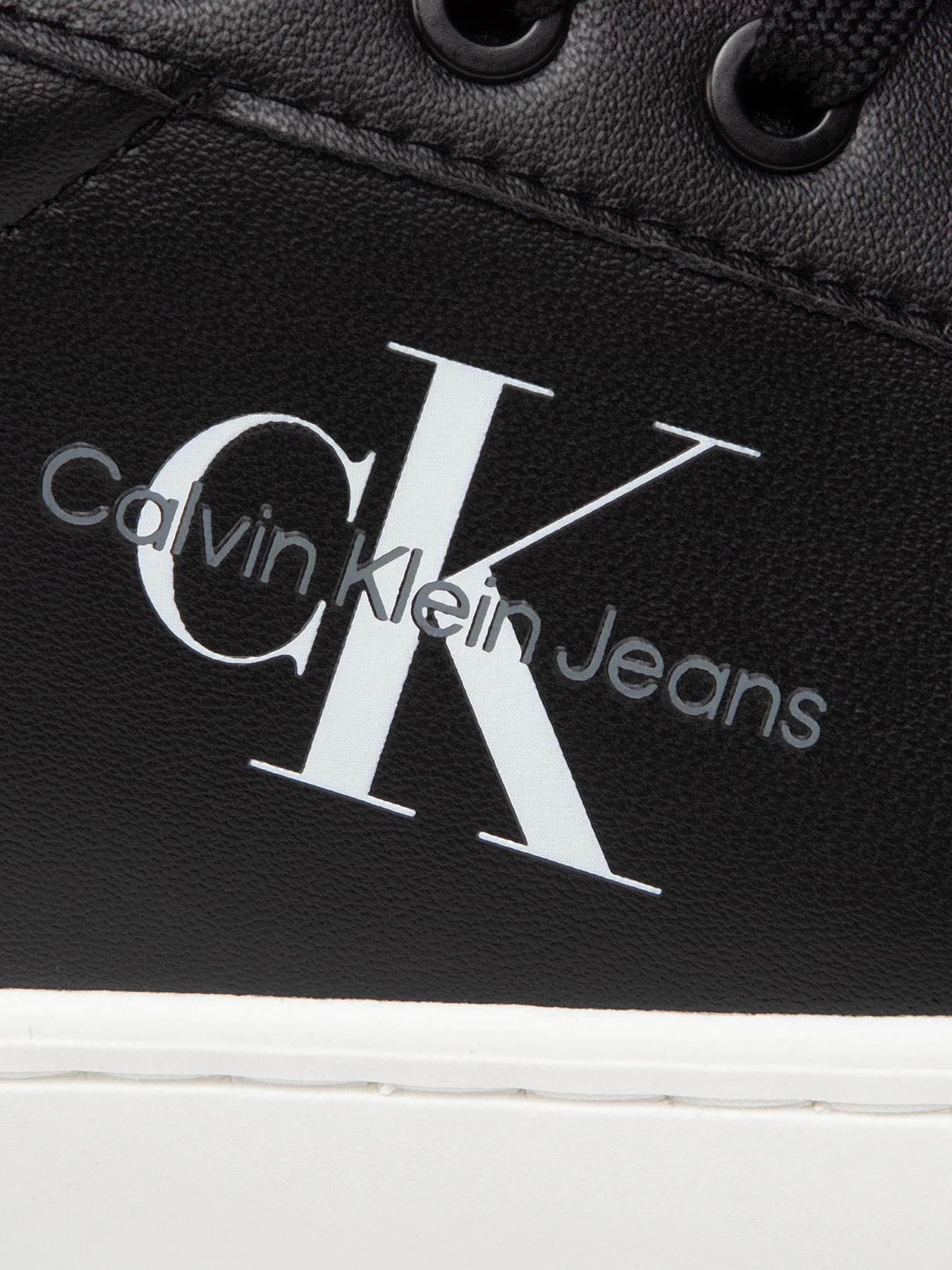 Кеды Calvin Klein Classic Cupsole Laceup Low Lth модель YM0YM00491-BDS Фото