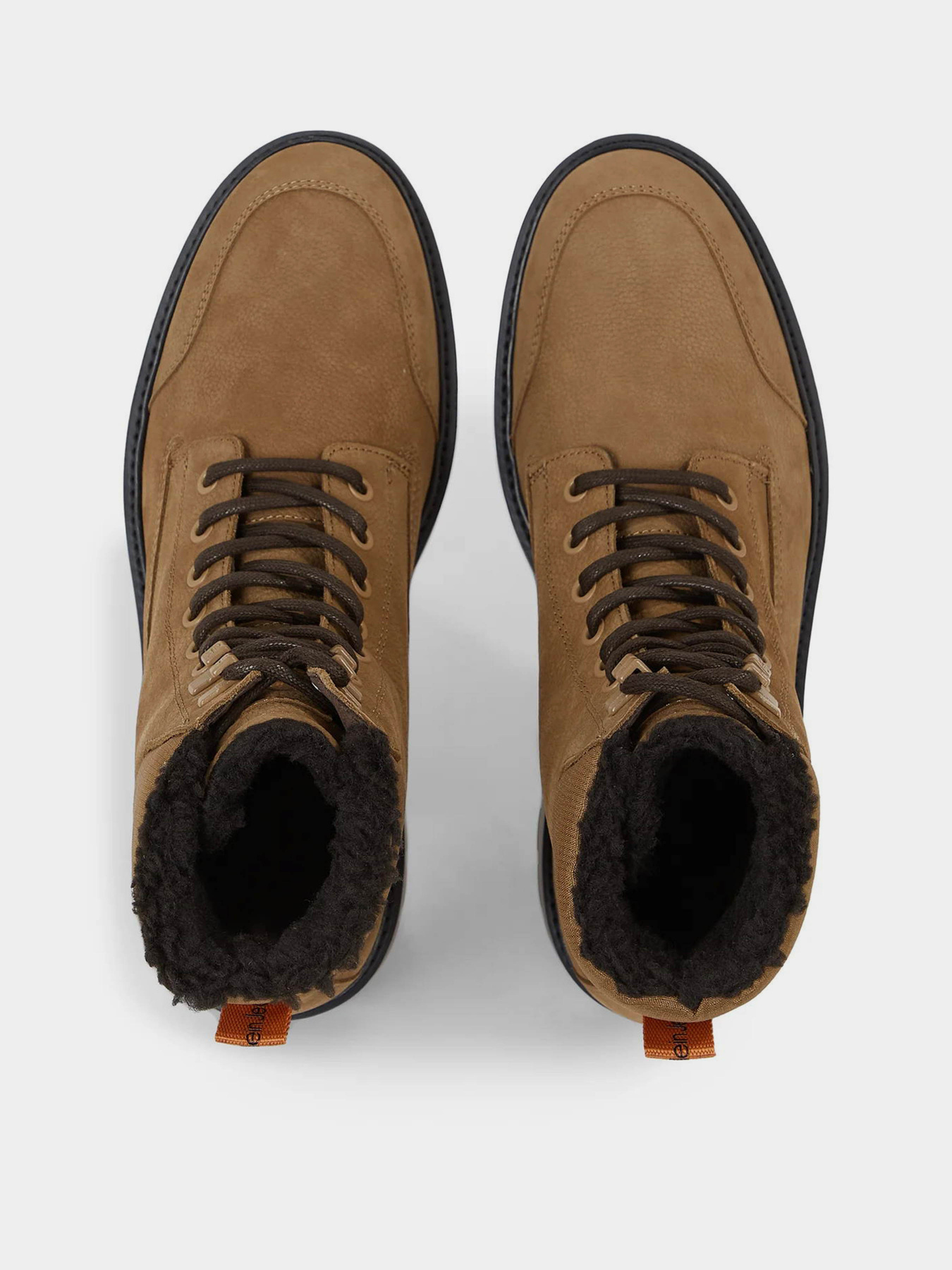 Черевики та чоботи Calvin Klein Combat Mid Laceup Wl Suede модель YM0YM00765-0HD Черевики та чоботи Calvin Klein Combat Mid Laceup Wl Suede модель YM0YM00765-0HD Фото