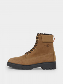 Черевики та чоботи Calvin Klein Combat Mid Laceup Wl Suede модель YM0YM00765-0HD Фото