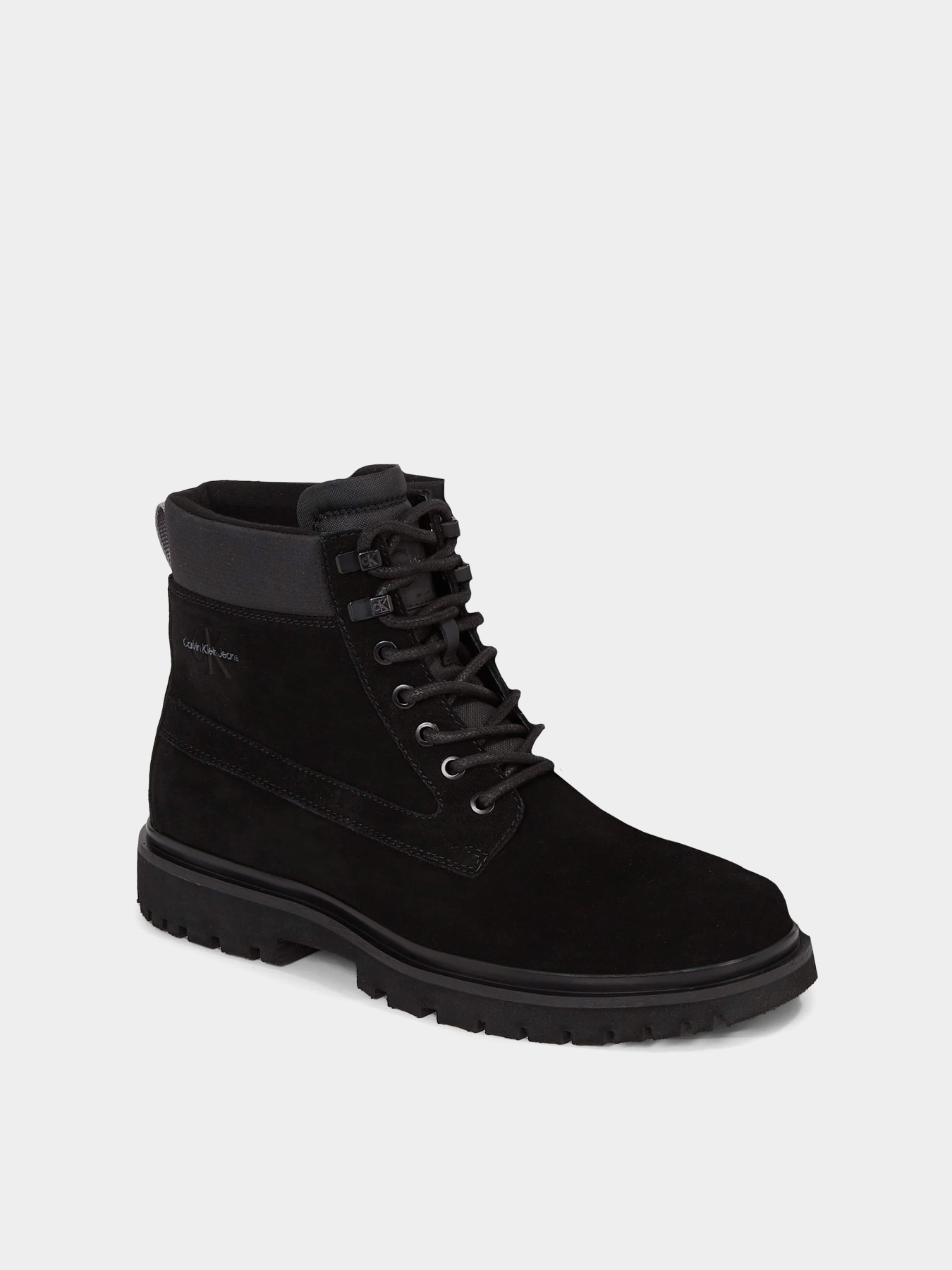 Ботинки и сапоги Calvin Klein Eva Mid Laceup Boot Suede модель YM0YM00802-00T Фото
