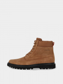 Ботинки и сапоги Calvin Klein Eva Mid Laceup Boot Suede модель YM0YM00802-0HD Фото