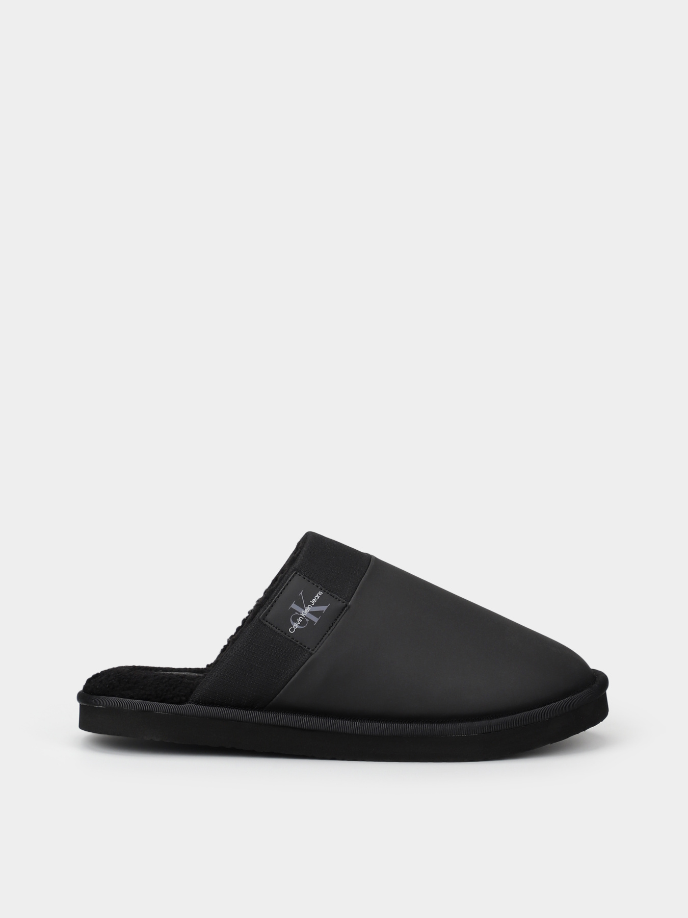 Капці Calvin Klein Faux Leather Mule Slippers модель YM0YM00758-00T Фото