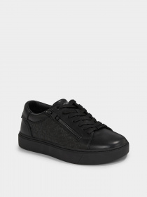Кеды Calvin Klein Low Top Lace Up W/Zip Mono модель HM0HM01188-0GL Фото