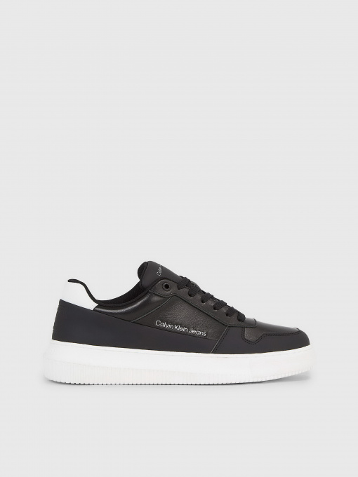 Кросівки Calvin Klein Chunky Cupsole Low Lth In Sat модель YM0YM00873-0GM Фото
