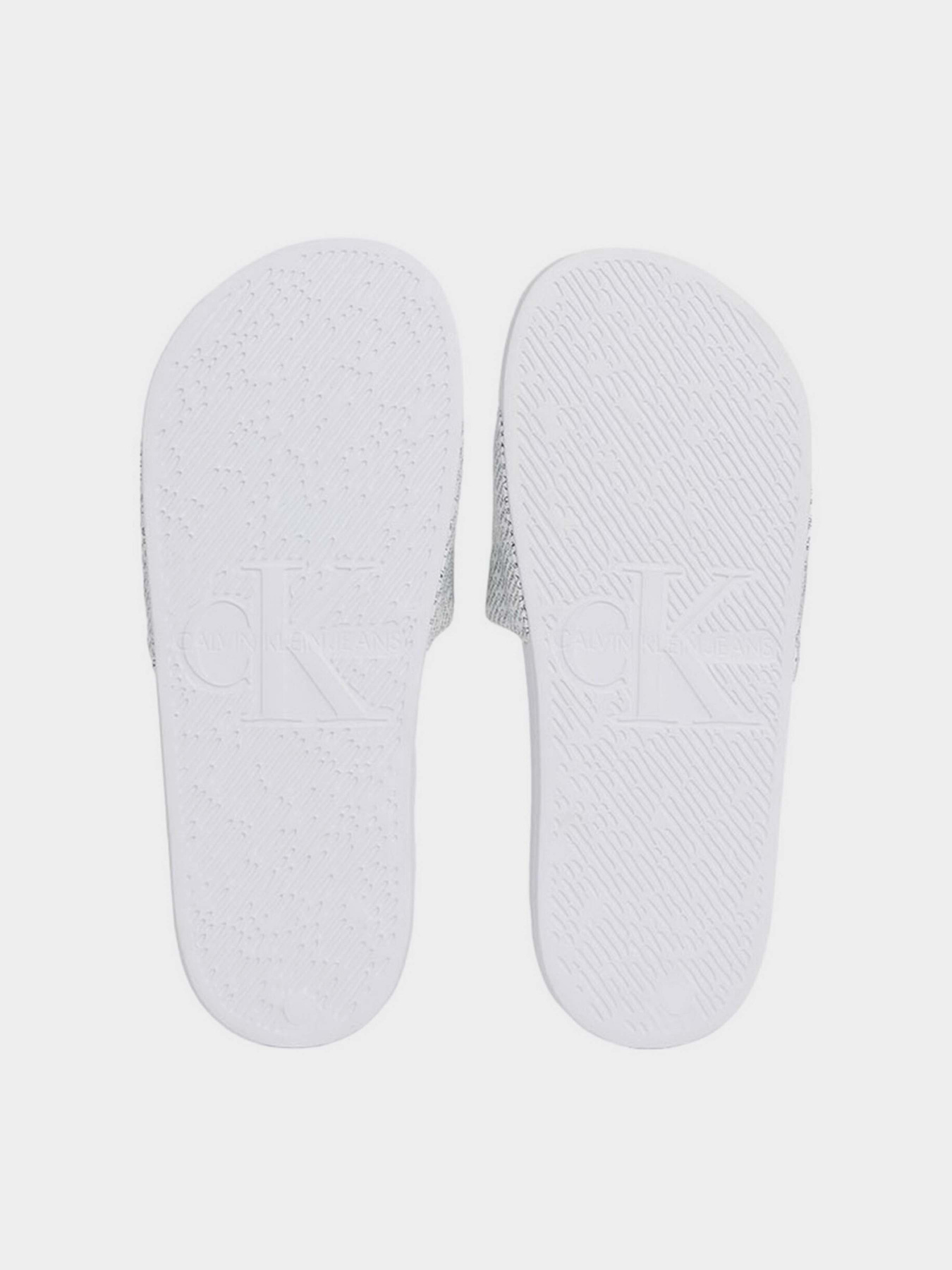 Шльопанці Calvin Klein Slide Aop модель YM0YM00955-01W Фото