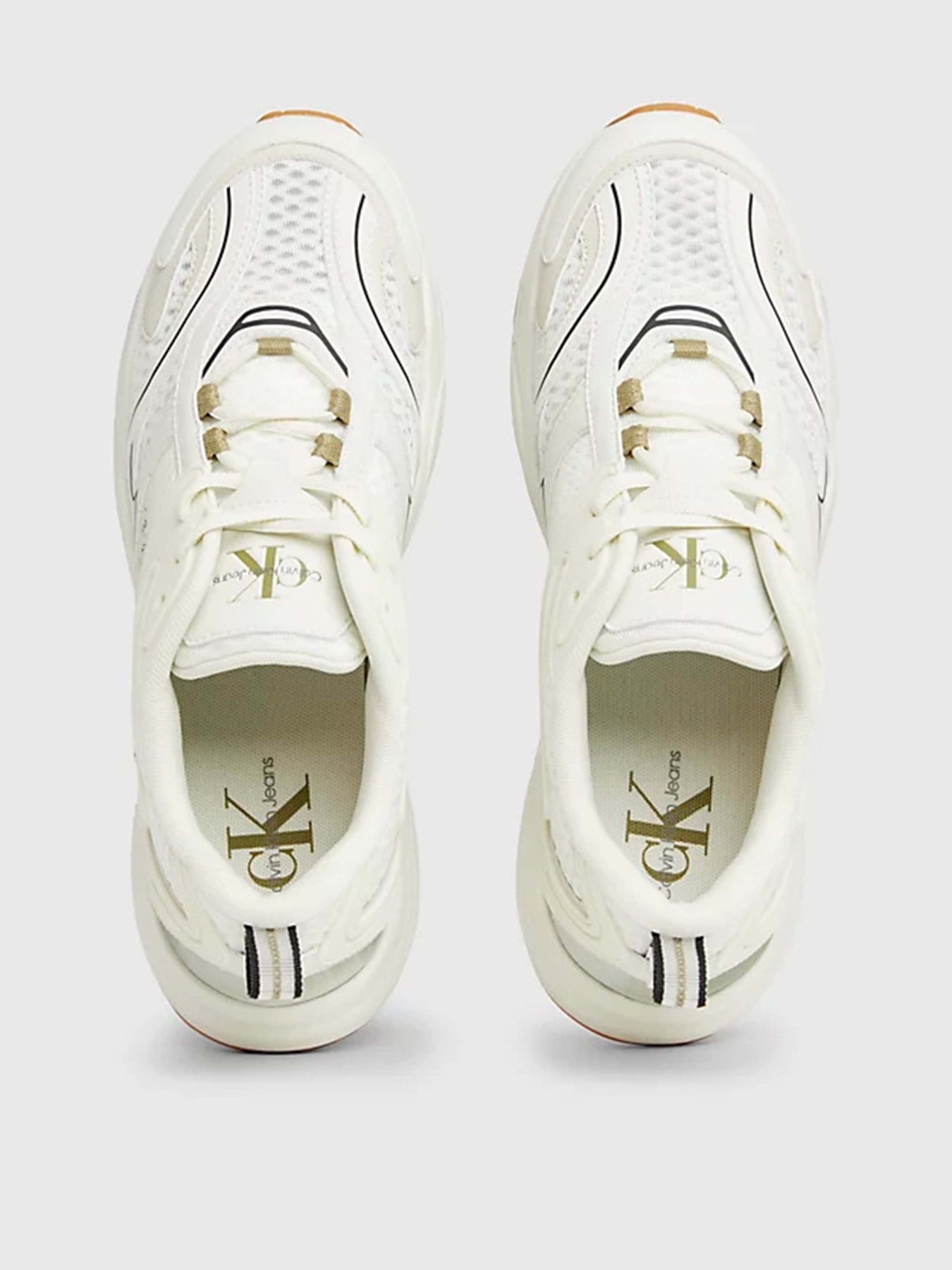 Кросівки Calvin Klein Retro Tennis Low Mix Ml Met модель YM0YM00931-01I Кросівки Calvin Klein Retro Tennis Low Mix Ml Met модель YM0YM00931-01I Фото