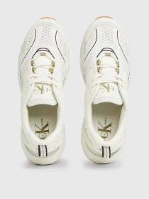 Кросівки Calvin Klein Retro Tennis Low Mix Ml Met модель YM0YM00931-01I Фото