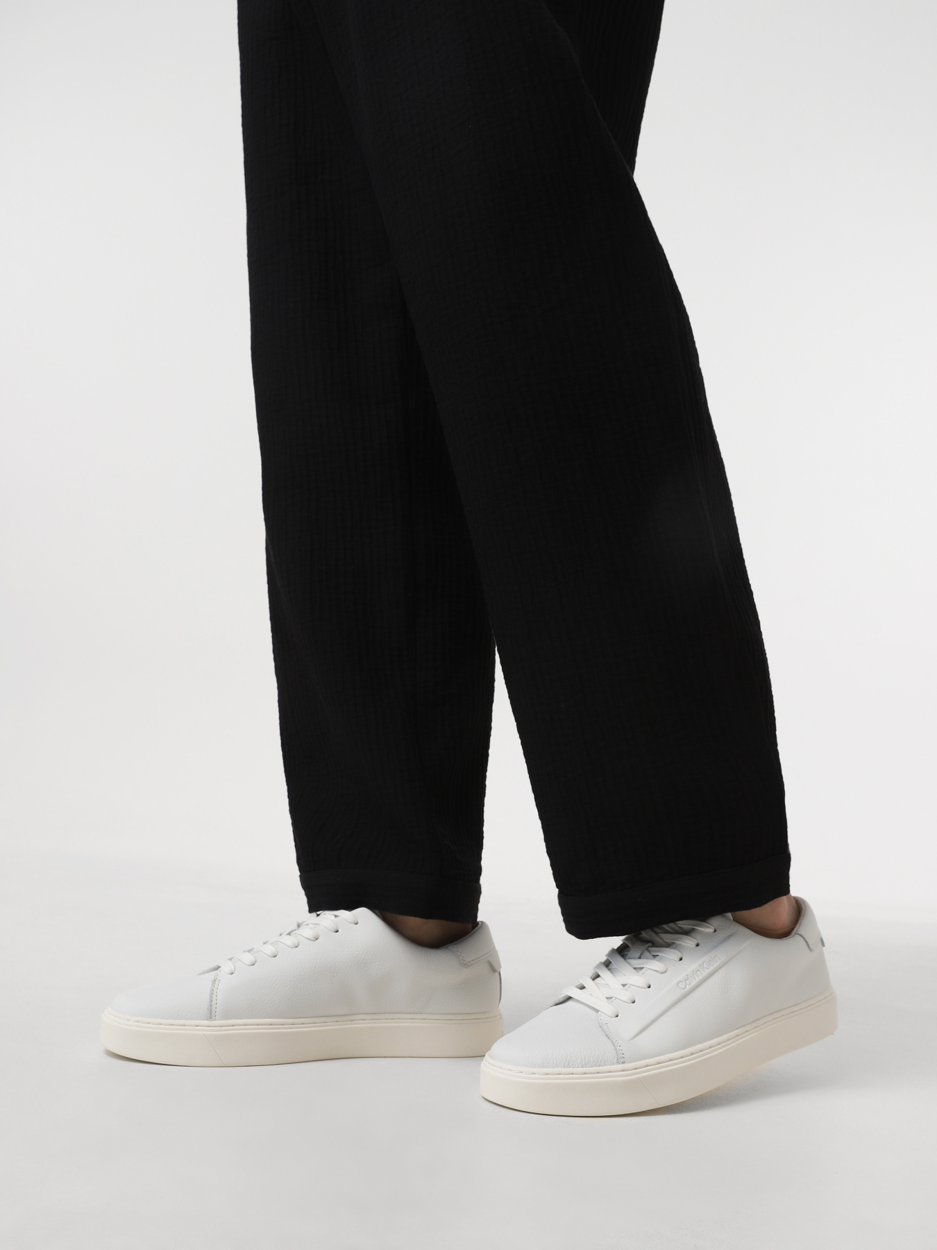 Кеди Calvin Klein Low Top Lace Up модель HM0HM01516-0K4 Фото