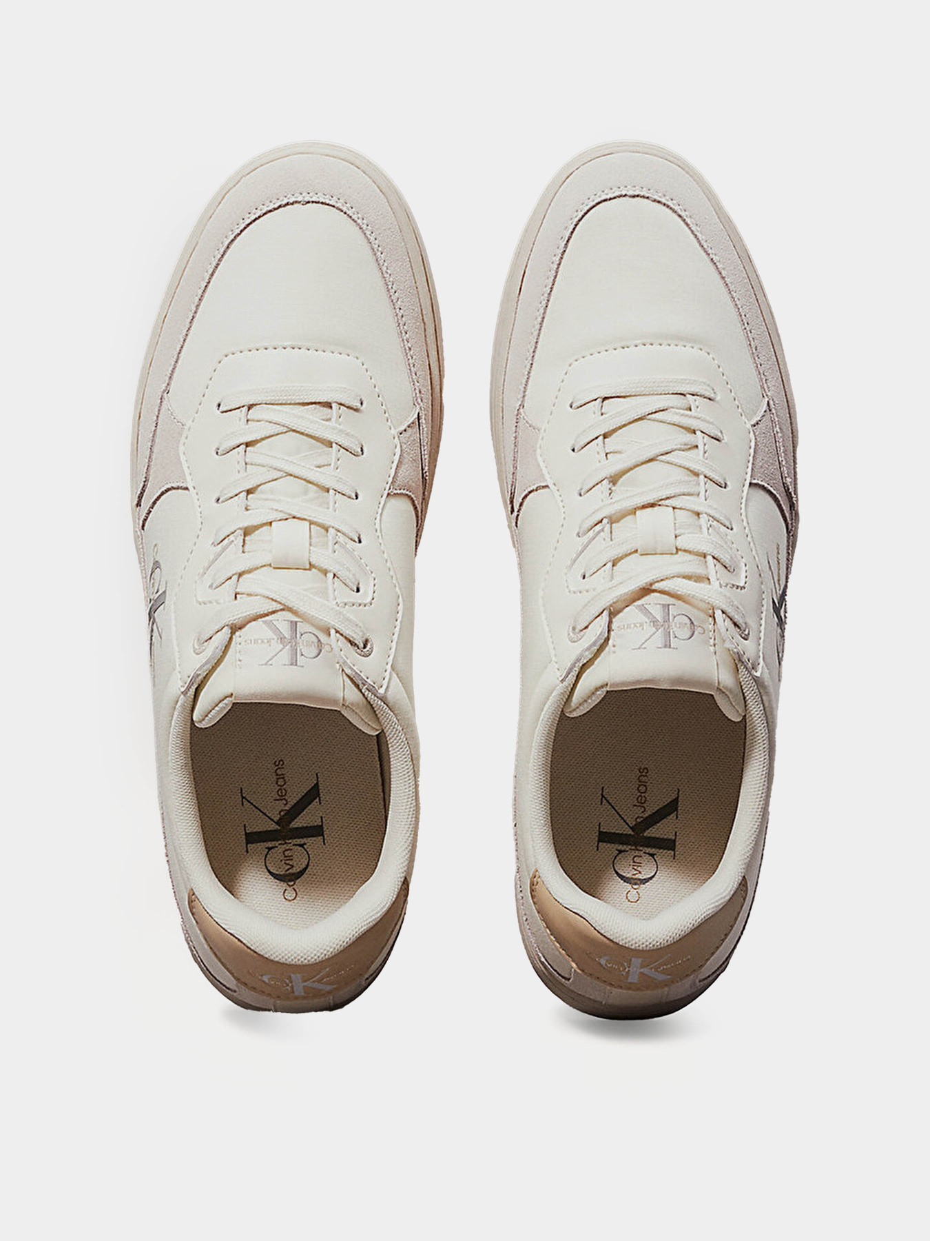 Кеди Calvin Klein Classic Cupsole Low Mix Mtl модель YM0YM01033-0GI Фото