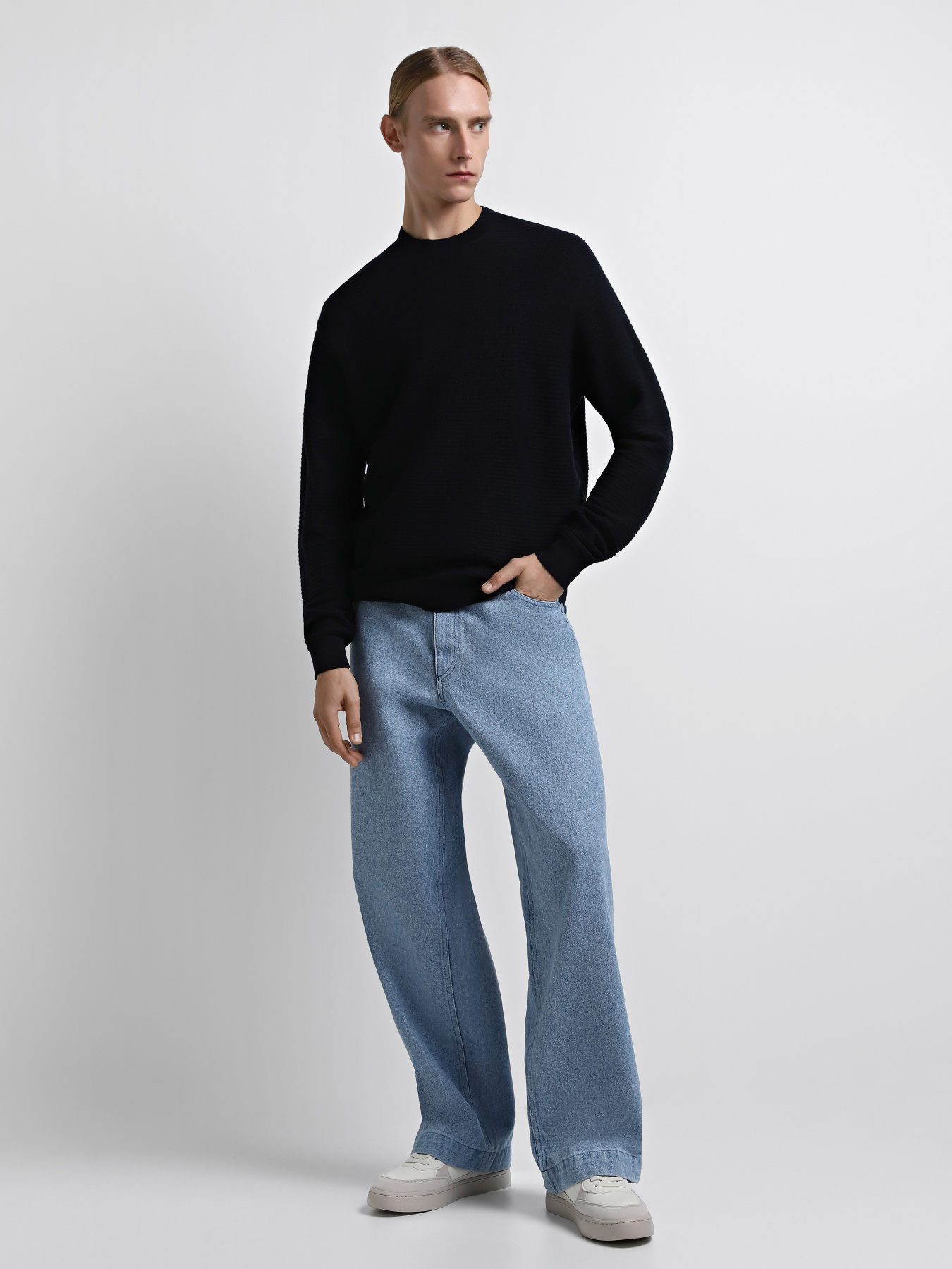 Кеди Calvin Klein Classic Cupsole Low Mix Mtl модель YM0YM01033-0GI Фото