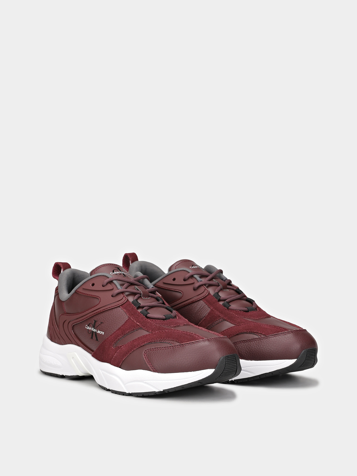 Кроссовки Calvin Klein Leather Trainers модель YM0YM01103-0KX Кроссовки Calvin Klein Leather Trainers модель YM0YM01103-0KX Фото